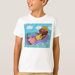 Dachshund Beach Bum T-Shirt