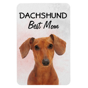 Dachshund Best Mum Magnet