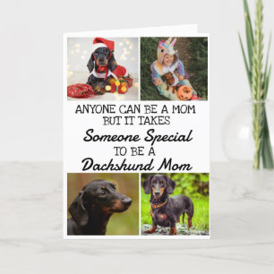 Dachshund ...Best Mum Mother's Day Card
