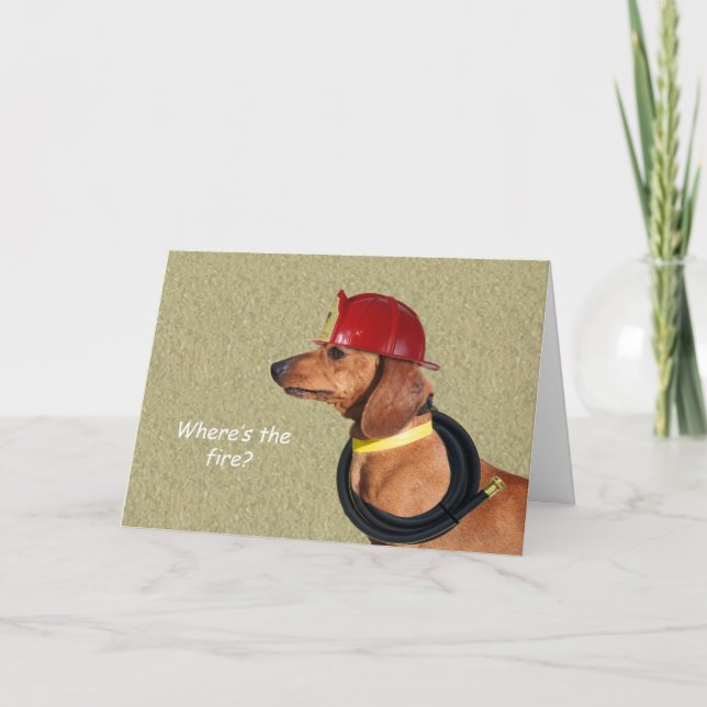 Dachshund Birthday Card by Focus for a Cause (Front)
