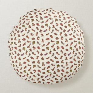 Dachshund Birthday Round Cushion
