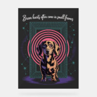 Dachshund Brave Hearts Often Come In Small Frames