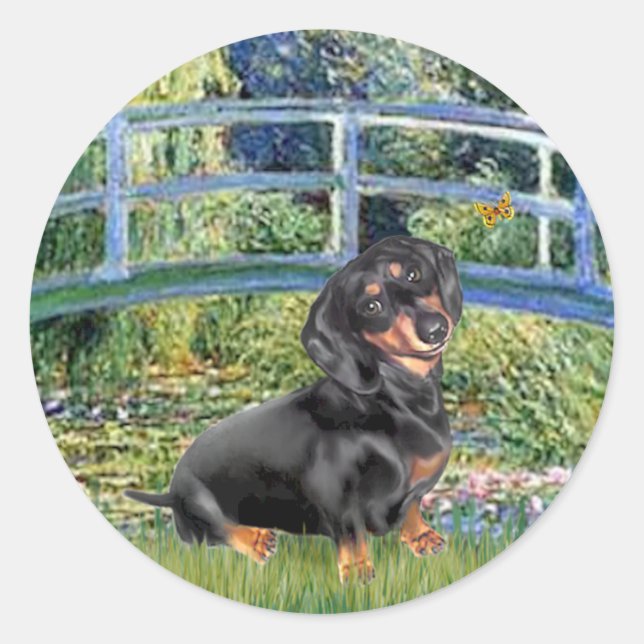 Dachshund (BT4) - Bridge Classic Round Sticker (Front)