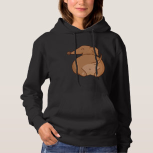 Dachshund Butt Dog Owner Pet Dachshund Hoodie