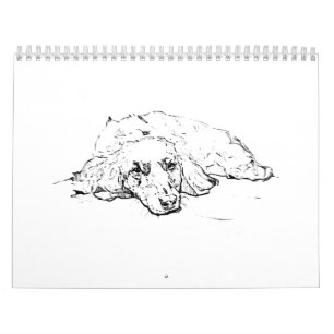 Dachshund Calendar, Wiener Dog Wall Gift Calendar
