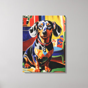 Dachshund Canvas Print