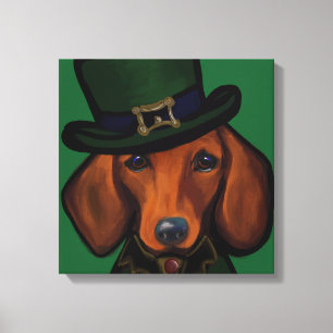 DACHSHUND  CANVAS PRINT