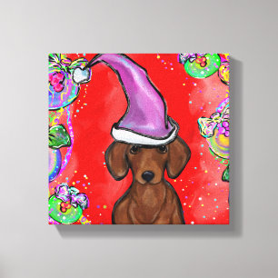 DACHSHUND CANVAS PRINT