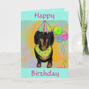 Dachshund Card