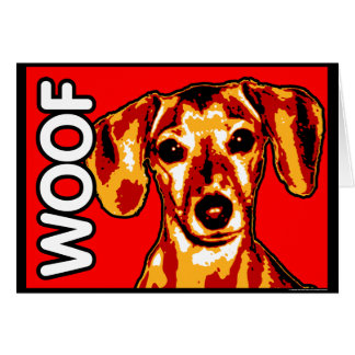 Dachshund Card