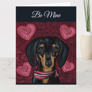 DACHSHUND  CARD