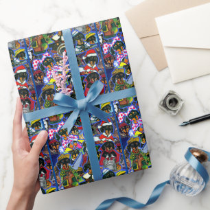  Dachshund  Cartoons Wrapping Paper