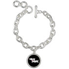 Dachshund Charm Bracelet Classic Chain Links