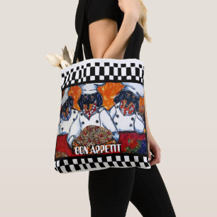 Dachshund Chefs Tote Bag