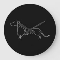 Dachshund Chiweenie Wiener Dog Love Art Sketch
