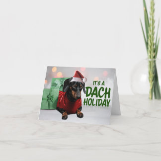 Dachshund Christmas Cards