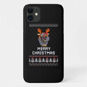 Dachshund Christmas iPhone 11 Case