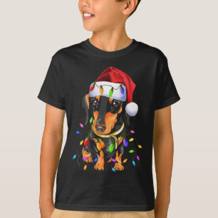 Dachshund Christmas Cute Dog Lovers T-Shirt