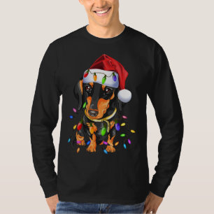 Dachshund Christmas Cute Dog Lovers T-Shirt