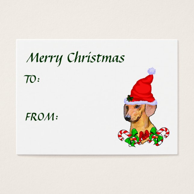 Dachshund Christmas Gifts (Front)
