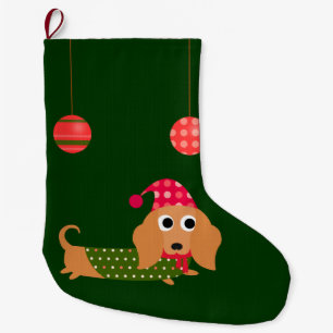 Dachshund Christmas Large Christmas Stocking