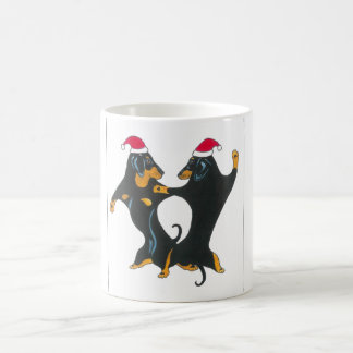 Dachshund Christmas Mug