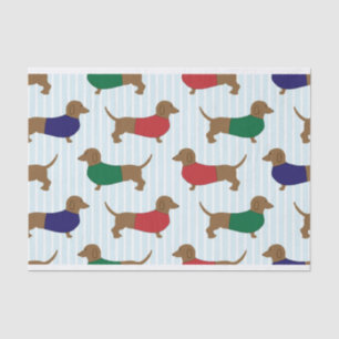 Dachshund Christmas Pet Tissue paper