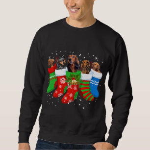 Dachshund Christmas Shirt Dachshund Dog Cute Socks