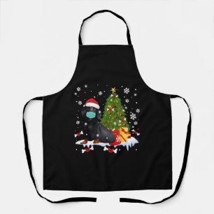 Dachshund Christmas Tree Funny Dog Apron