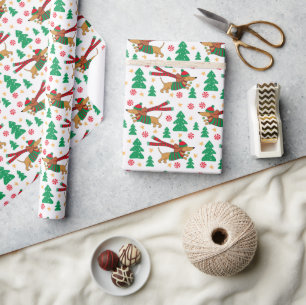 Dachshund Christmas Wrapping Paper