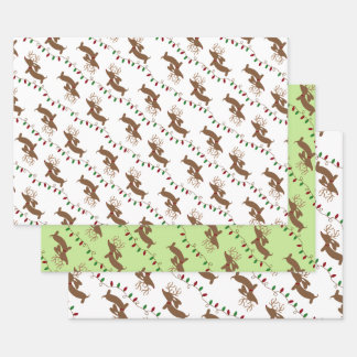 Dachshund Christmas Wrapping Paper - Two Styles