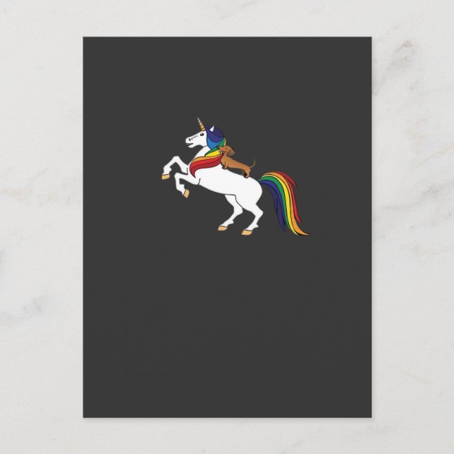 Dachshund Classic T-Shirt Postcard (Front)