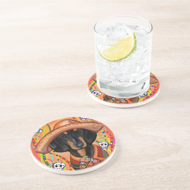 DACHSHUND    COASTER (Side)