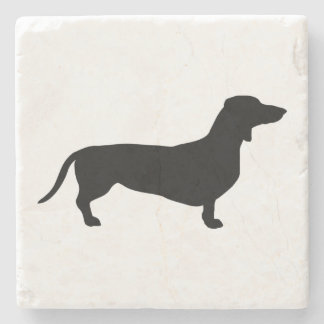 Dachshund Coaster Stone Type: Marble