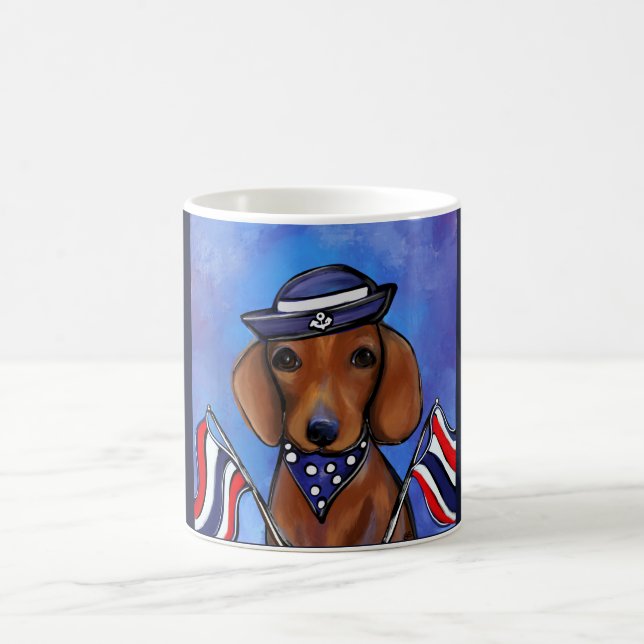 Dachshund     coffee mug (Center)