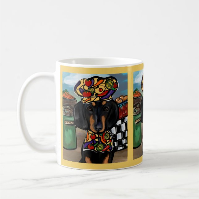 Dachshund     coffee mug (Left)