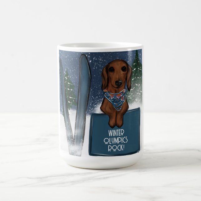 DACHSHUND  COFFEE MUG (Center)