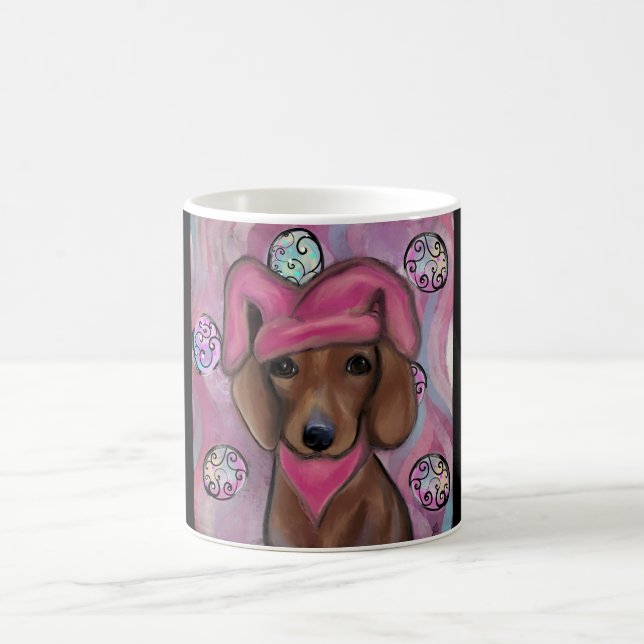 Dachshund     coffee mug (Center)
