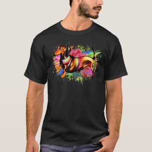 Dachshund Colourful Pop Weiner Dog Dachshund Breed T-Shirt