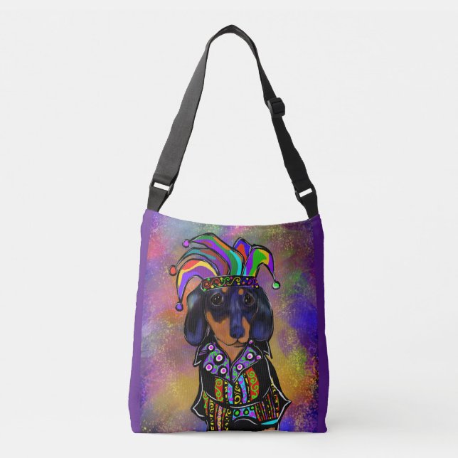Dachshund Crossbody Bag (Front)