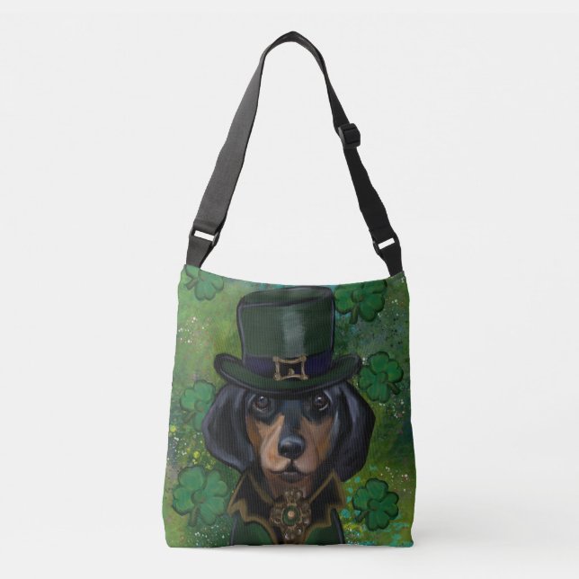 Dachshund  crossbody bag (Front)