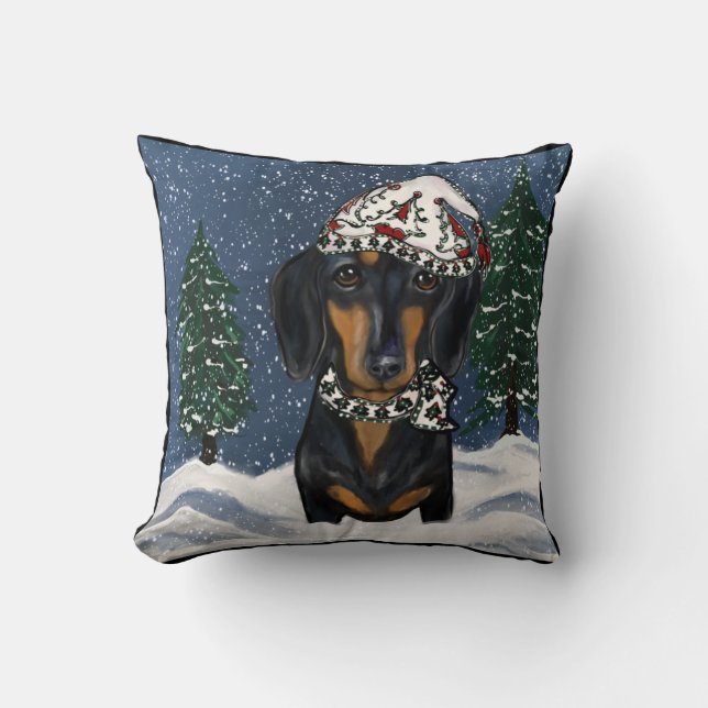 Dachshund    cushion (Front)