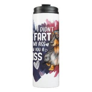 Dachshund Cute Gift for Dog Dad Dog Mum Thermal Tumbler