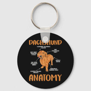 Dachshund Cute Gifts Wiener Doxie Lovers Key Ring