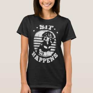 Dachshund Dachshund Rough Haired Dachshund Motif F T-Shirt