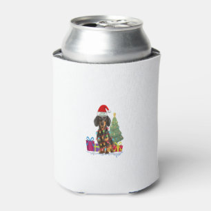 dachshund dackel wiener dog ugly christmas sweater can cooler