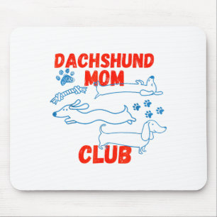 Dachshund Dad Club Life Is Better With Doxies Fath Mouse Mat