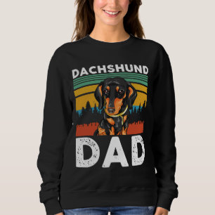Dachshund Dad Dog Owner Idea Sweatshirt