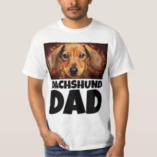DACHSHUND DAD DOG T-SHIRT