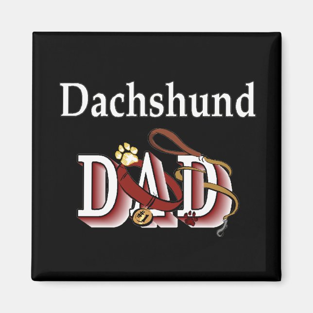 dachshund dad Magnet (Front)